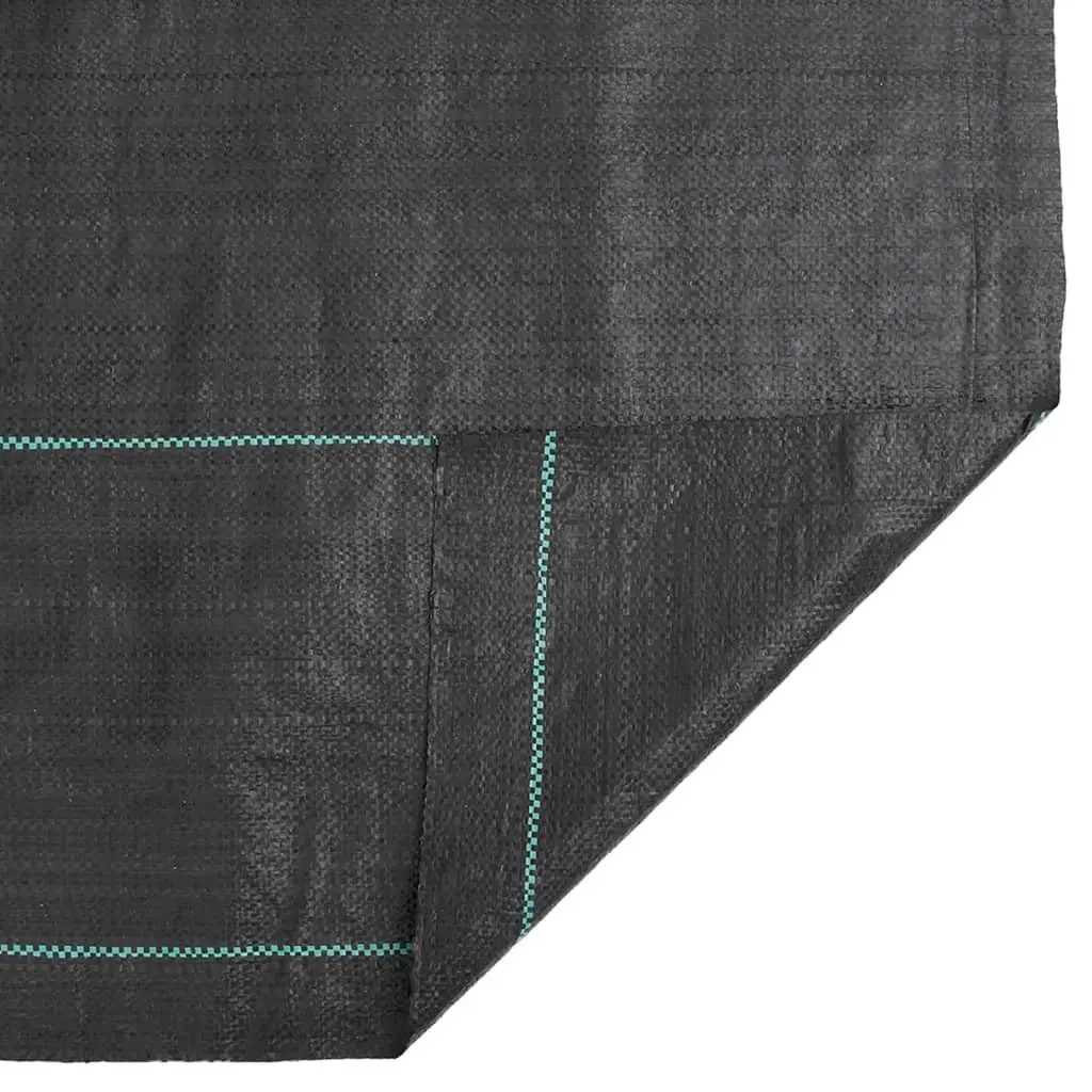 Weed Membrane Black 0.5x100 m Landscape Fabric Ground Cover Garden Control Mat