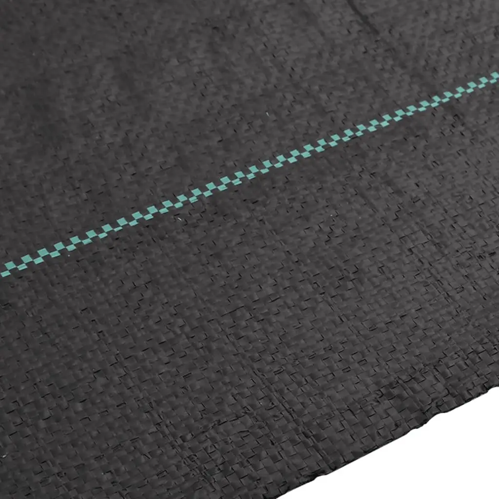 Weed Control Membrane Black Landscape Fabric 1x50m Garden Suppression Mat Roll