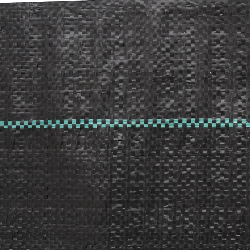 Weed Control Membrane Black Landscape Fabric 1x50m Garden Suppression Mat Roll