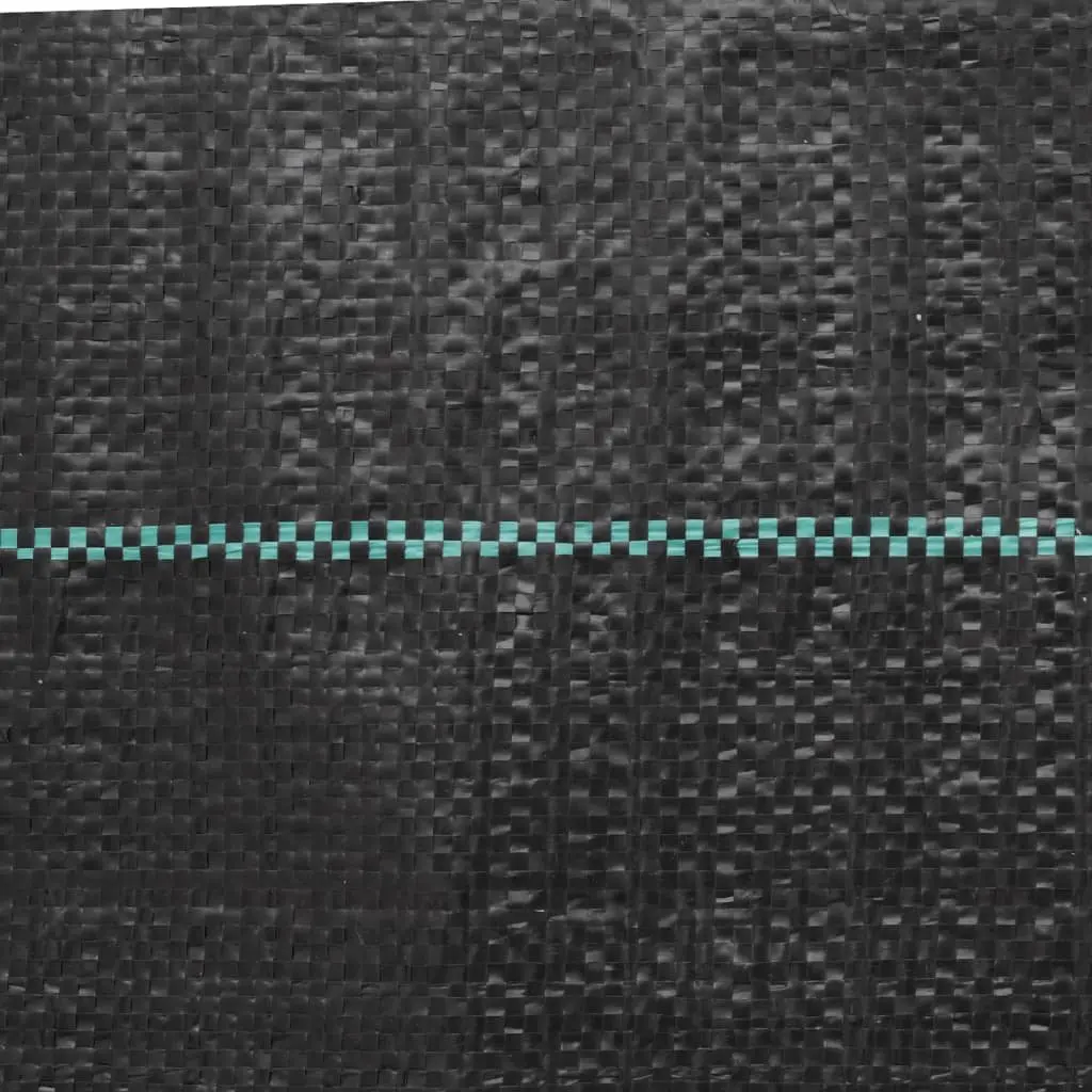 Black Weed Membrane 2x25 m PP Fabric for Gardens