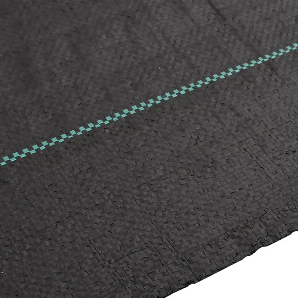 Weed Control Membrane Black 2x100m Landscape Fabric Garden Suppression Mat