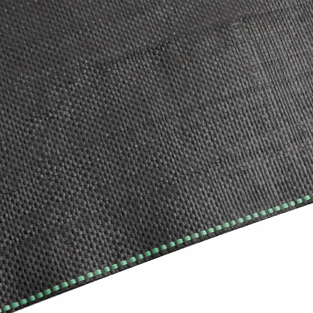 Weed Membrane UV Stabilised Polypropylene 1x25m Black Landscape Fabric Garden Weed Control Mat Roll