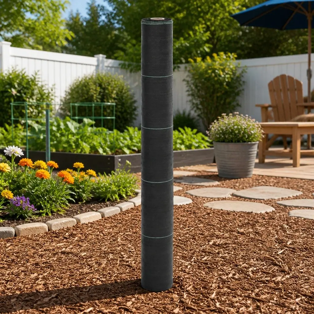 Black Weed Control Membrane Fabric 1x200m