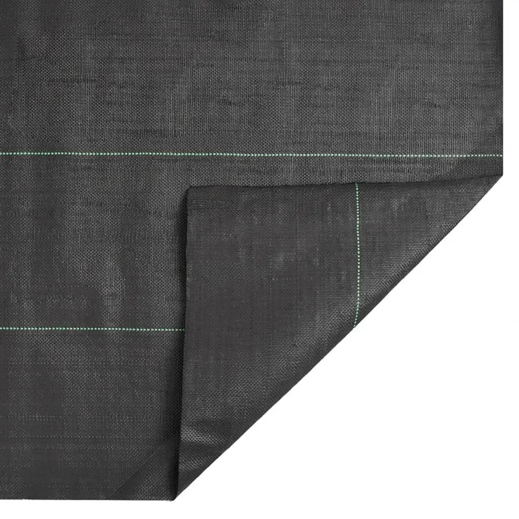 Weed Membrane Black Durable Polypropylene 2x50 m Landscape Fabric Garden Weed Control Mat