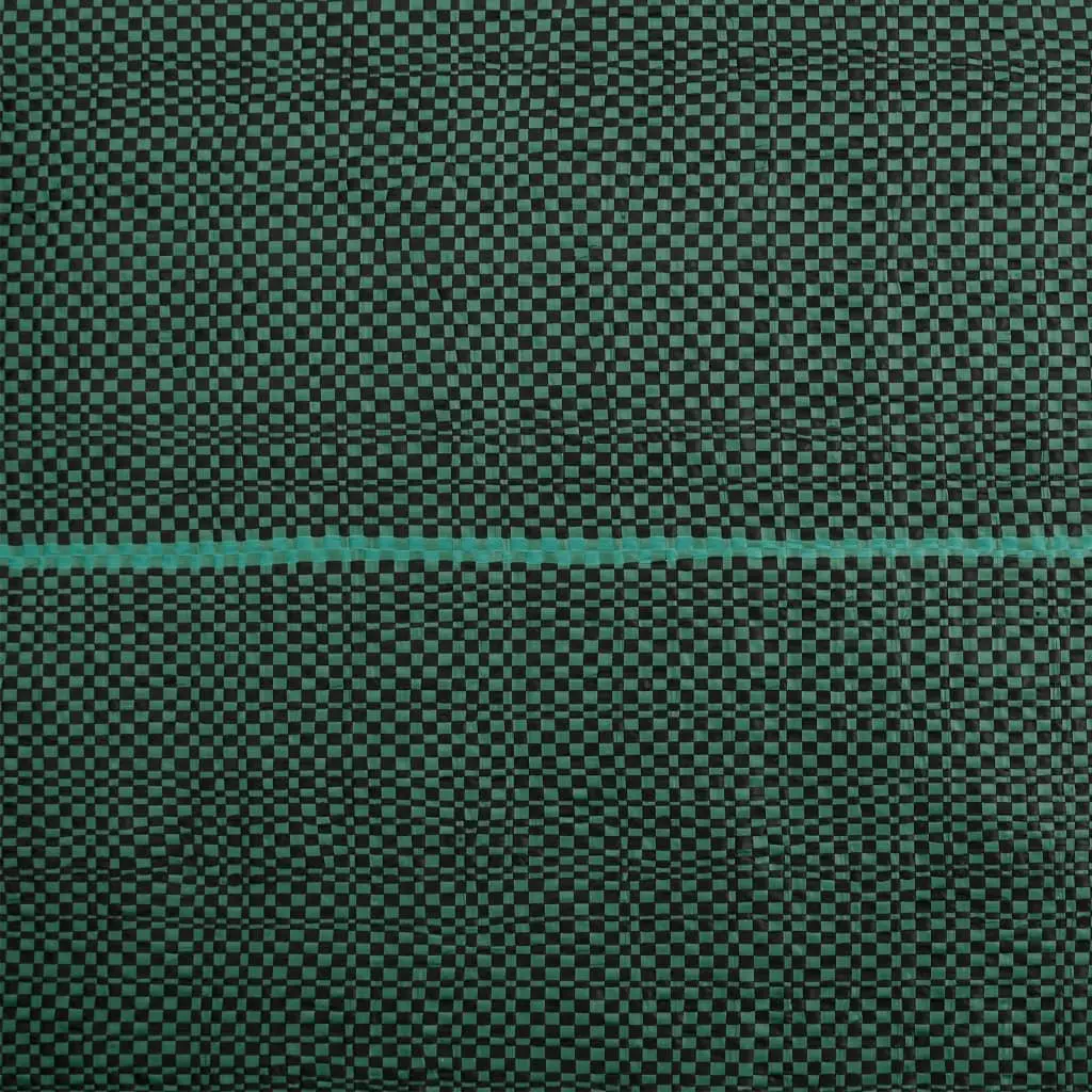 Weed Control Membrane 0.5x100 m Green Landscape Fabric Garden Suppression Mat