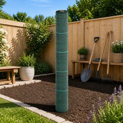 Weed Membrane Landscape Fabric Green 1x50m Garden Weed Control Mat Roll