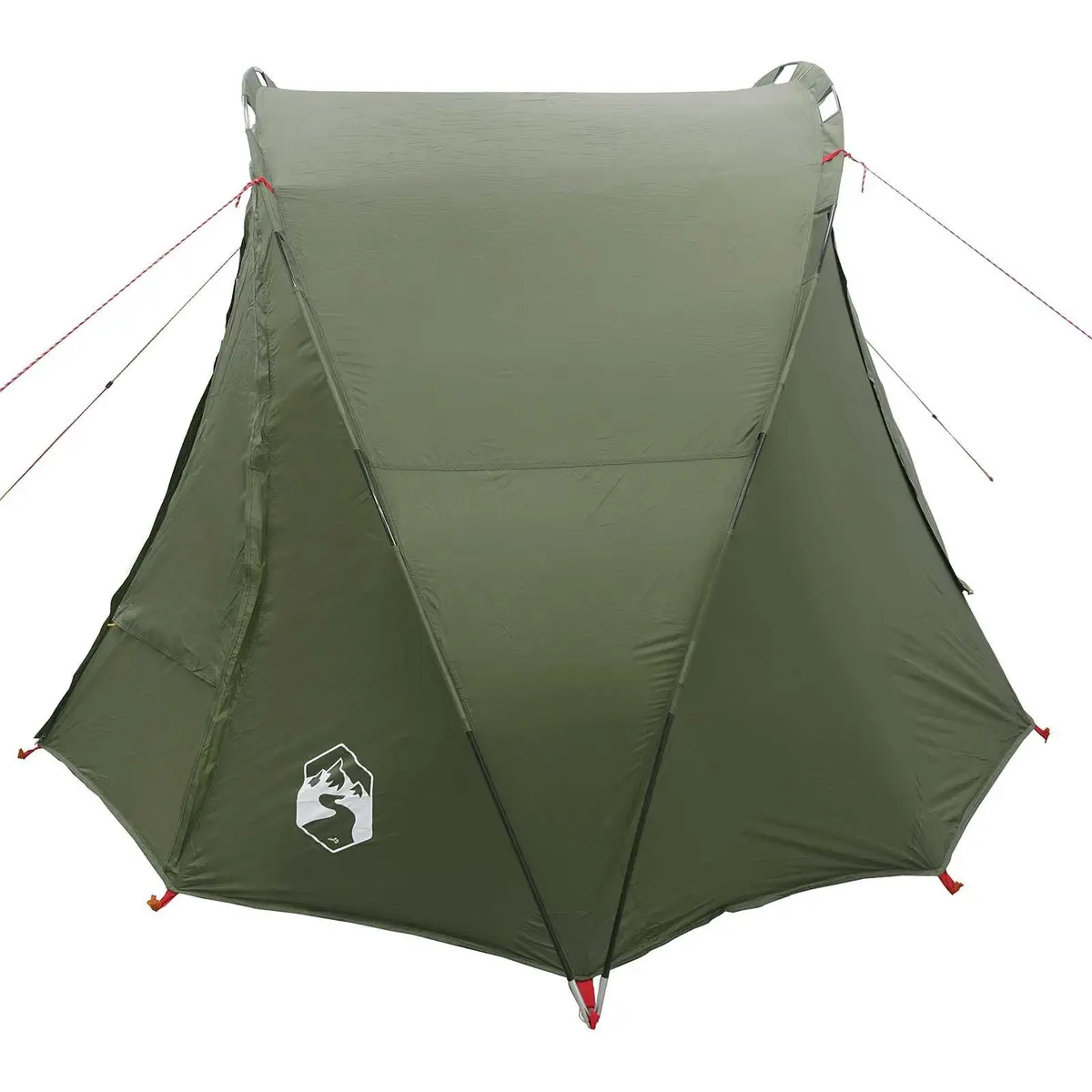 2-Person Waterproof Fishing Tent Olive Green UV Protection Camping Shelter
