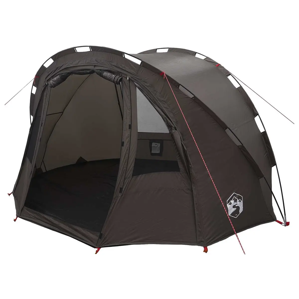 Fishing Tent Waterproof 2-Person Brown Outdoor Shelter