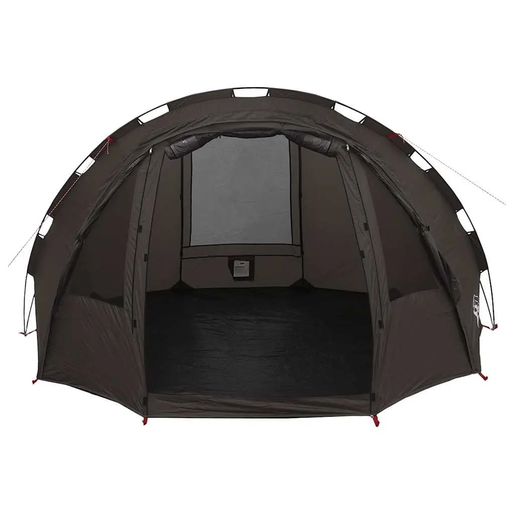 Fishing Tent Waterproof 2-Person Brown Outdoor Shelter