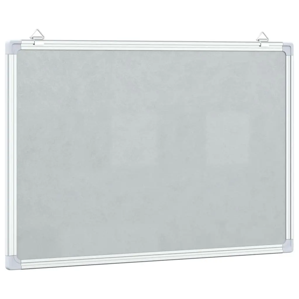 Magnetic Whiteboard 60x40cm Wall Mount Display Board Office Home Presentation