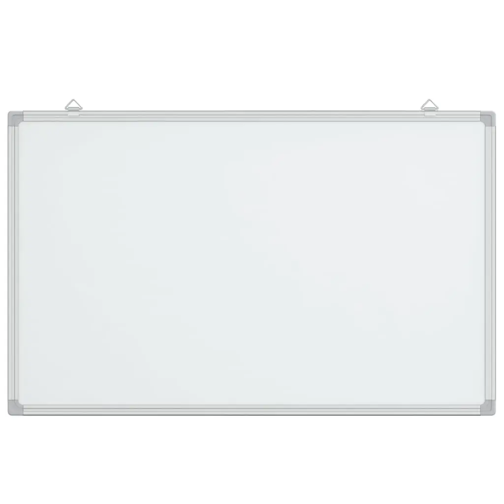 Magnetic Whiteboard Smooth Surface 80x50cm Wall Mount for Office and Home