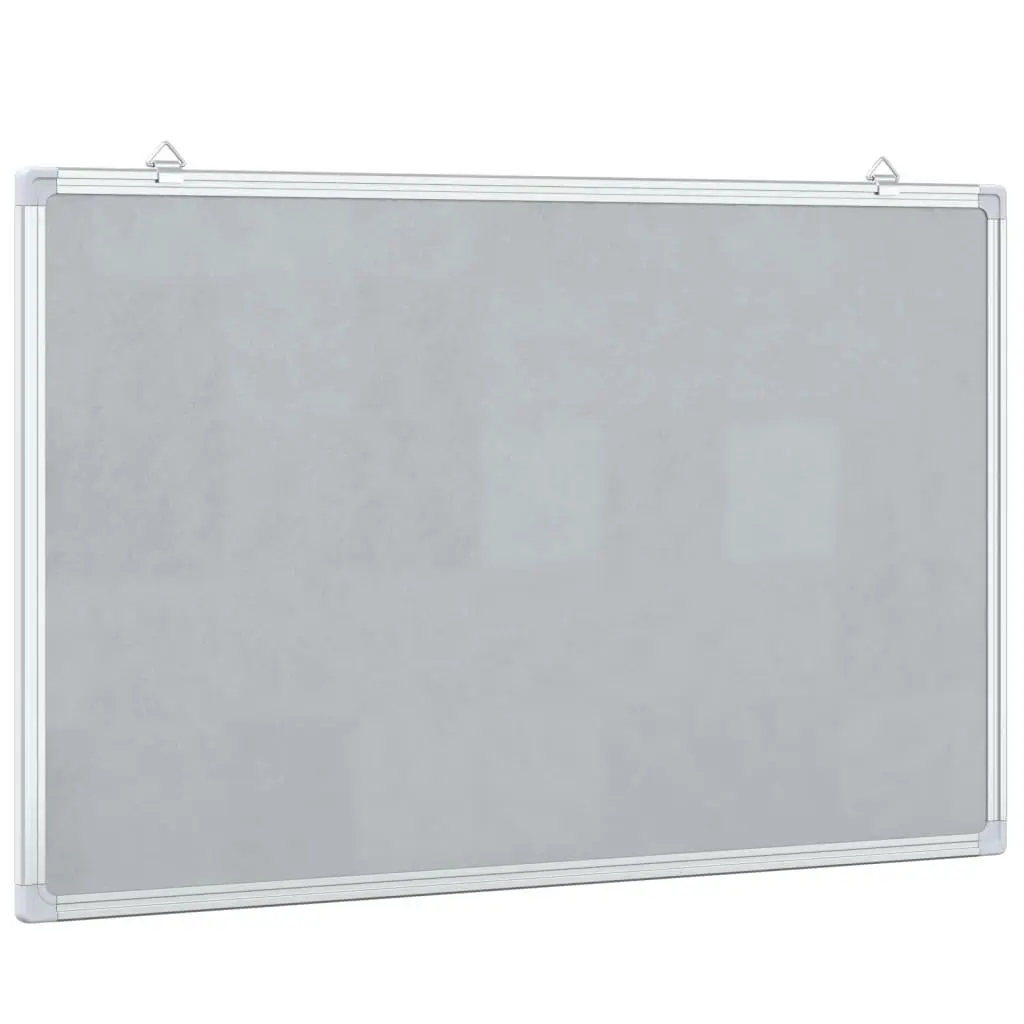 Magnetic Whiteboard Smooth Surface 80x50cm Wall Mount for Office and Home