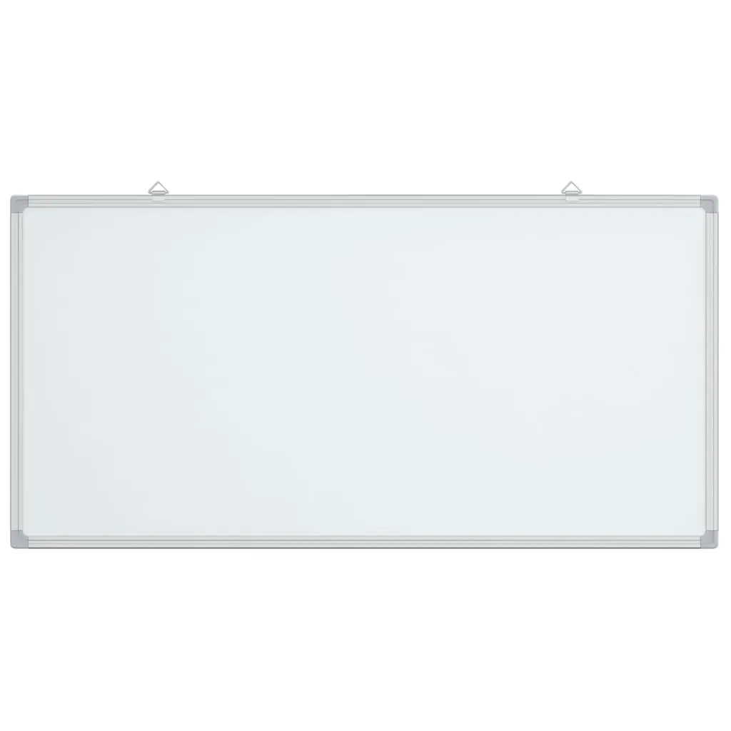 Magnetic Whiteboard Lacquer-Coated 100x50cm Wall Mount Office Home School Presentation Display