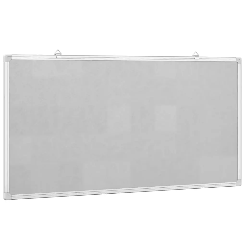 Magnetic Whiteboard Lacquer-Coated 100x50cm Wall Mount Office Home School Presentation Display