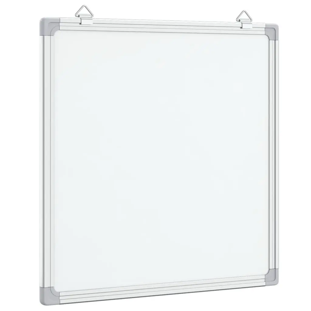 Magnetic Whiteboard 60x60cm Wall Mount Office Home Display Board Writing Surface