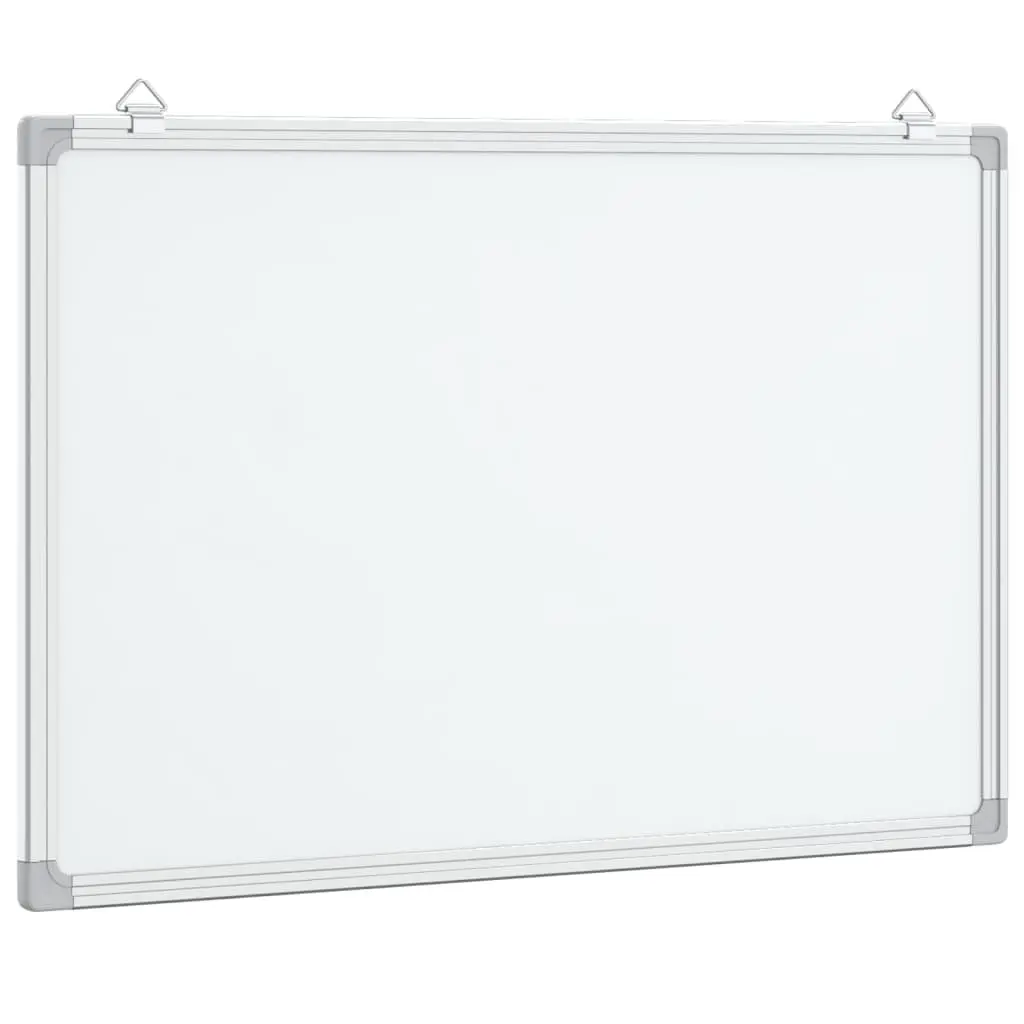 Magnetic Whiteboard Lacquer-Coated Surface 80x60cm Wall Mount Display Board