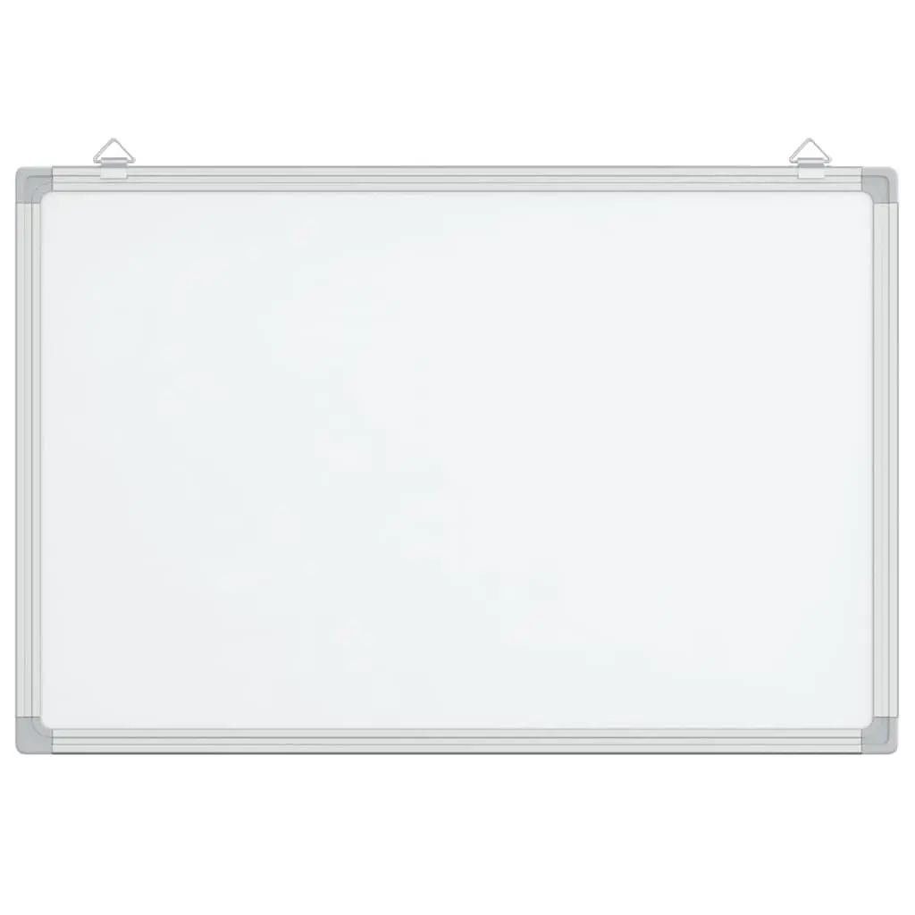Magnetic Whiteboard Lacquer-Coated Surface 80x60cm Wall Mount Display Board
