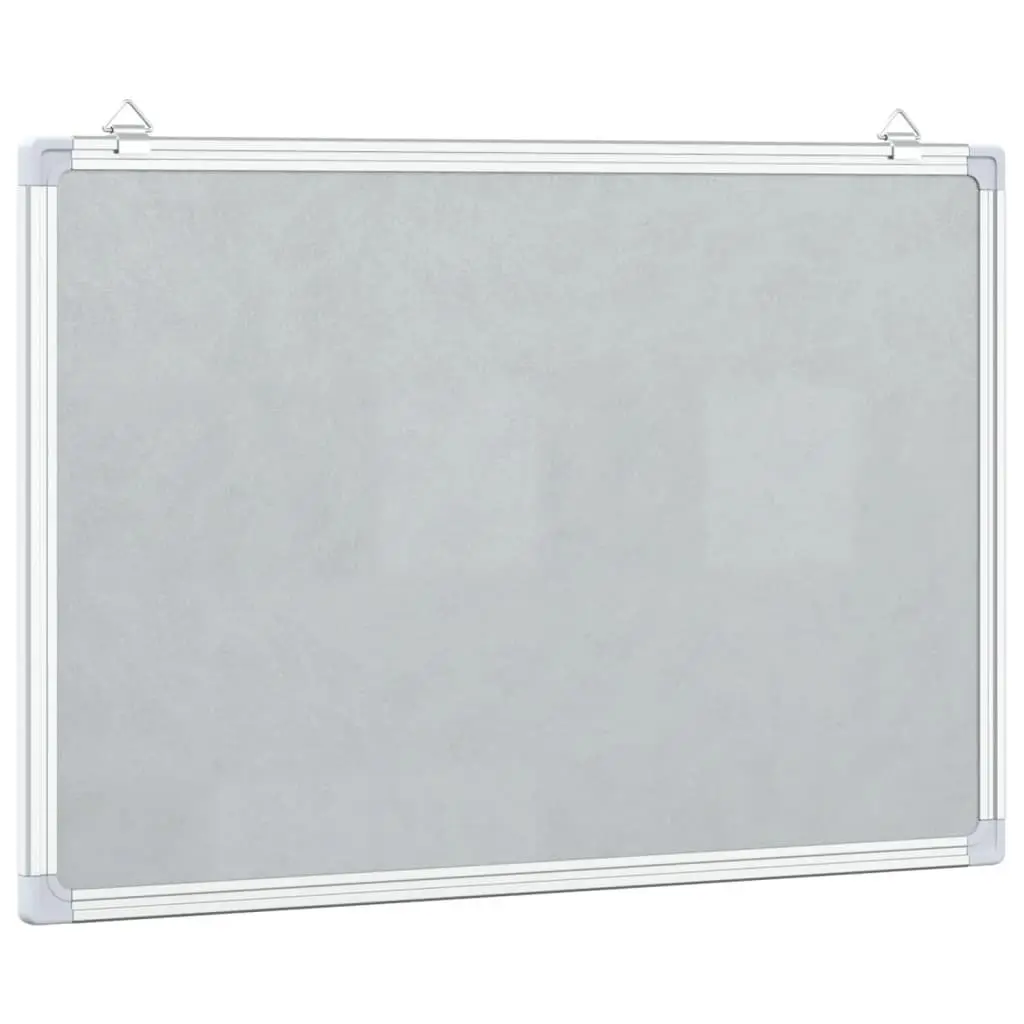 Magnetic Whiteboard Lacquer-Coated Surface 80x60cm Wall Mount Display Board