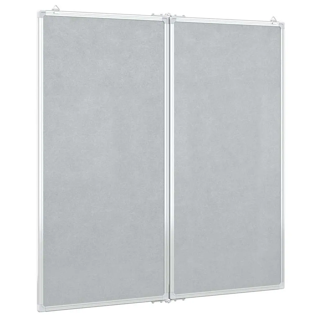 Magnetic Foldable Whiteboard Smooth Lacquer-Coated Surface 100x100 cm