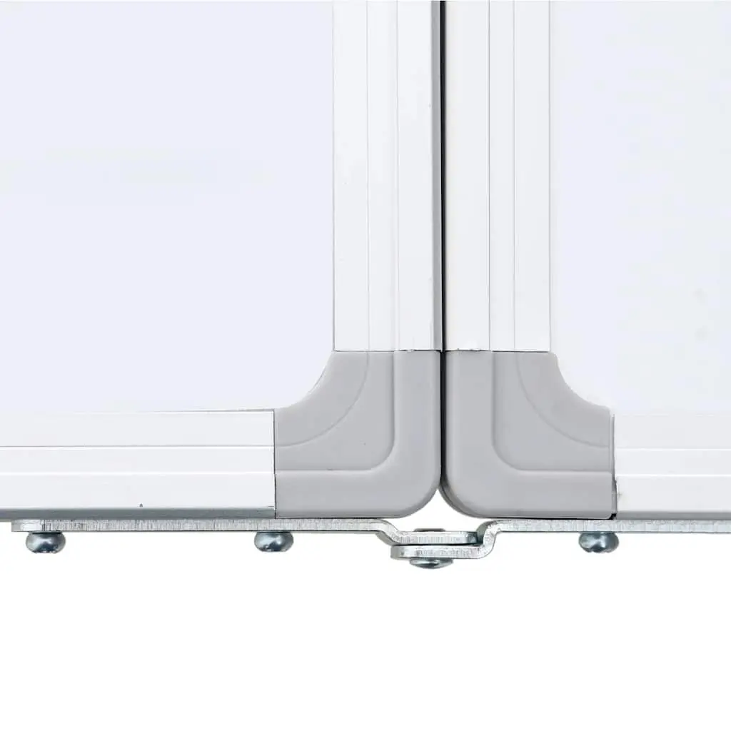 Magnetic Foldable Whiteboard Smooth Lacquer-Coated Surface 100x100 cm