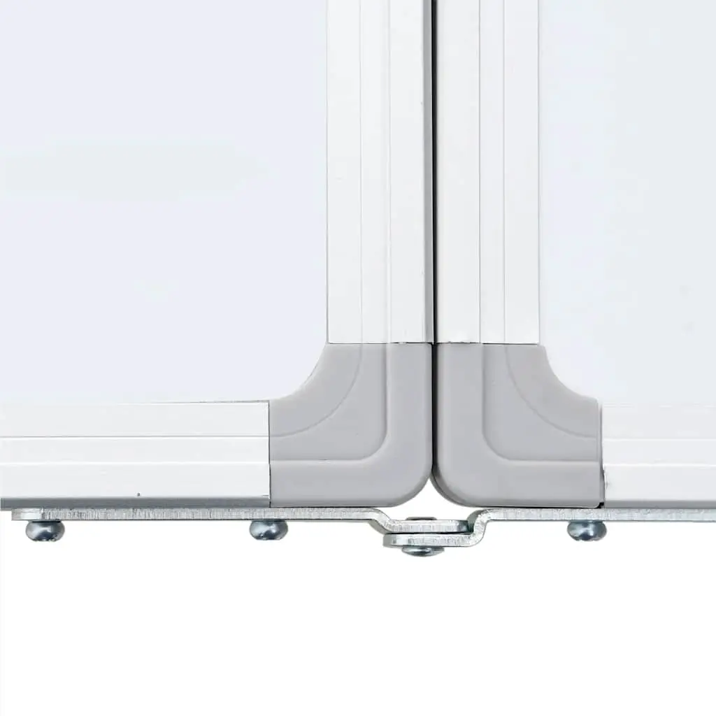 Magnetic Whiteboard Foldable Dual Panel 120 x 100 cm