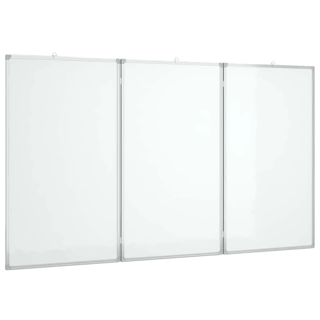 Foldable Magnetic Whiteboard Two Panels 150 x 100 cm