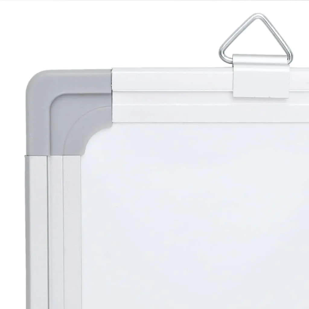 Magnetic Whiteboard Foldable Display Board Office Home Notes Memos Two Panel