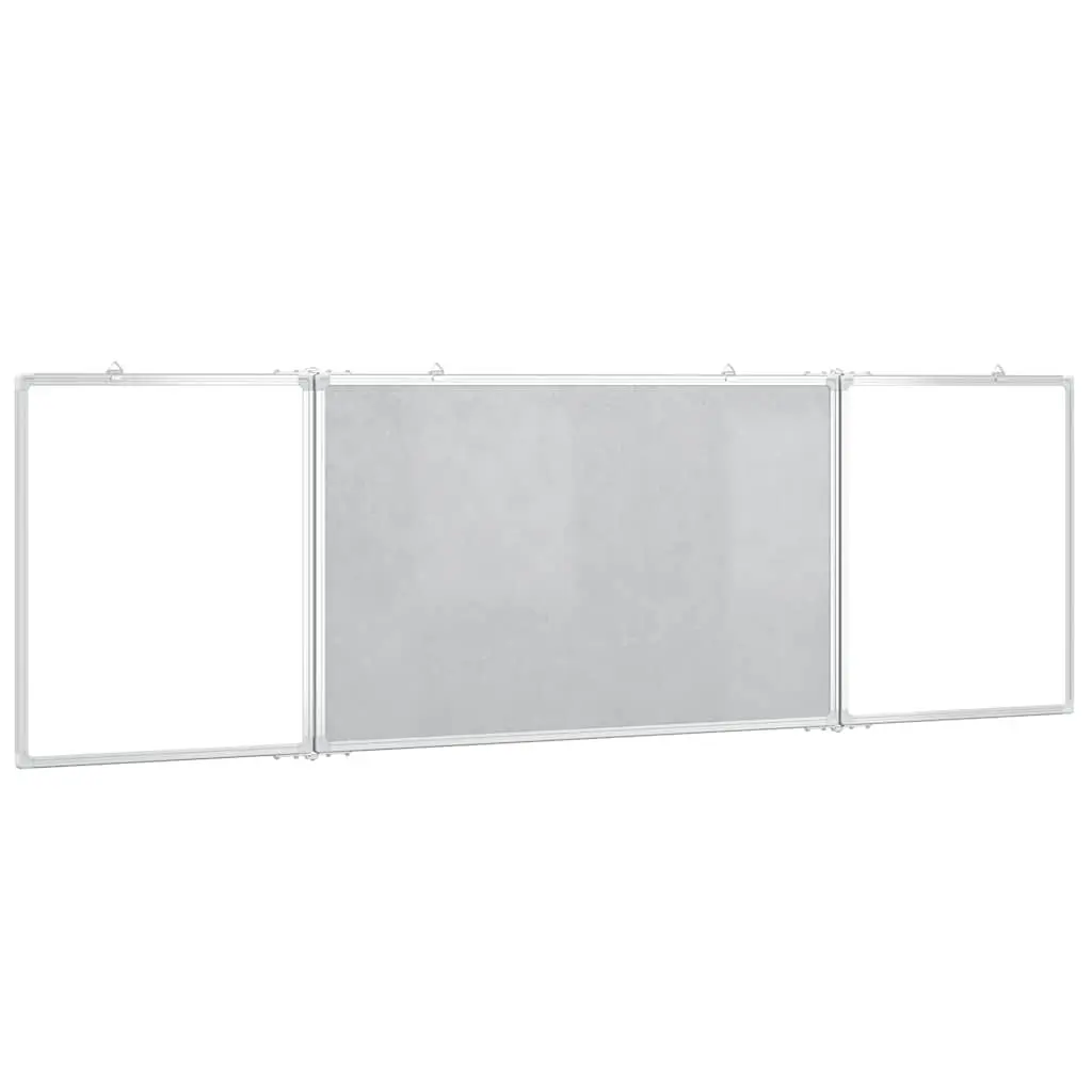 Foldable Magnetic Whiteboard 160x50 cm