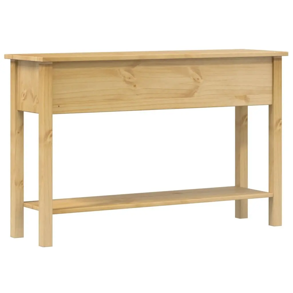 Console Table Solid Wood Pine 114x34.5x73cm 3 Drawers Hallway Accent End Table