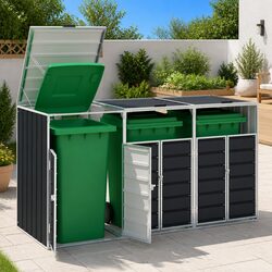 Your Solution for Neat Garden: Anthracite Bin Storage