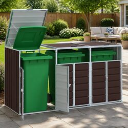 Friendly Garden Waste Storage Unit for Your Bins