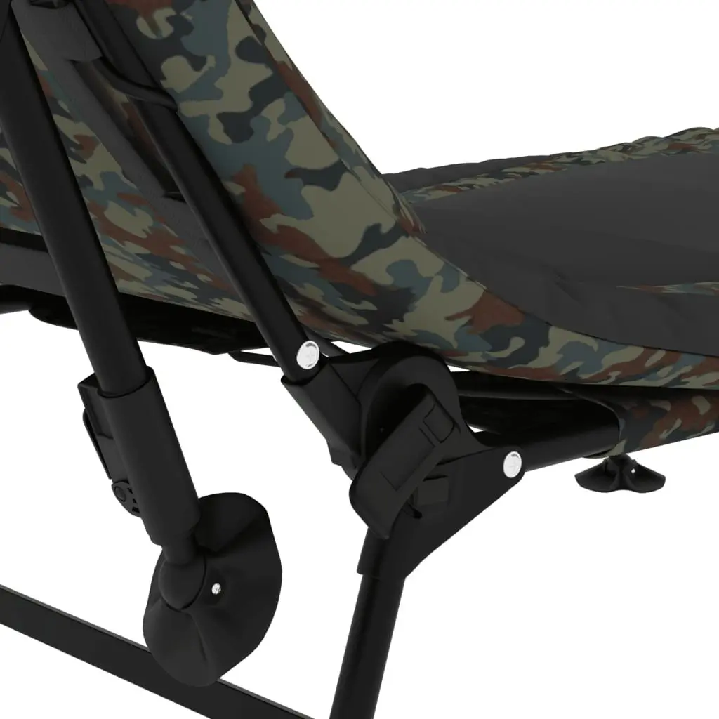 Foldable Fishing Bed Adjustable Mud Legs Camouflage