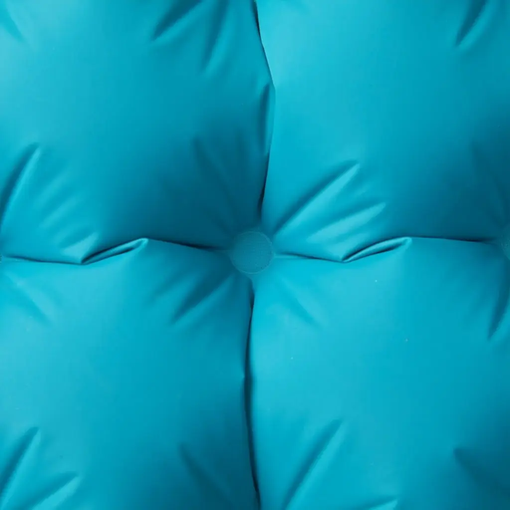 Self Inflating Camping Mattress Integrated Pillow 1-Person Blue