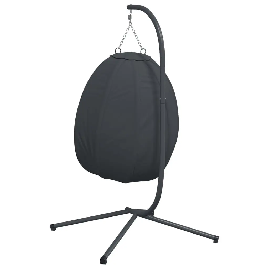 Hanging Egg Chair with Stand Swing Seat Outdoor Garden Porch Relaxation