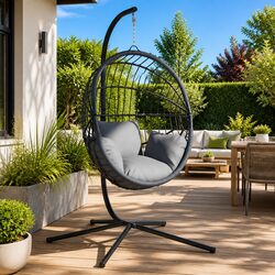 Your New Favorite Hanging Egg Chair Stand
