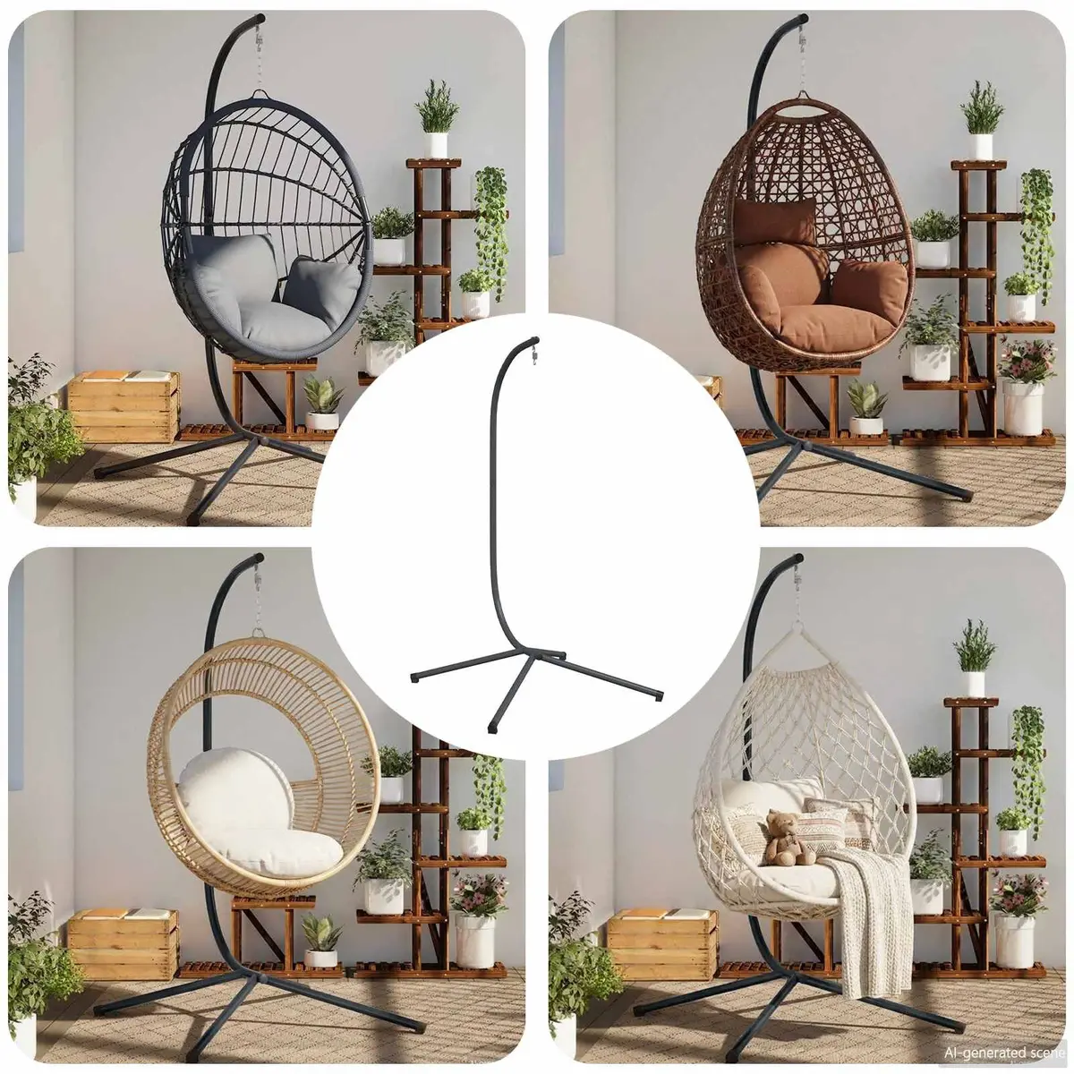 Hanging Egg Chair Stand