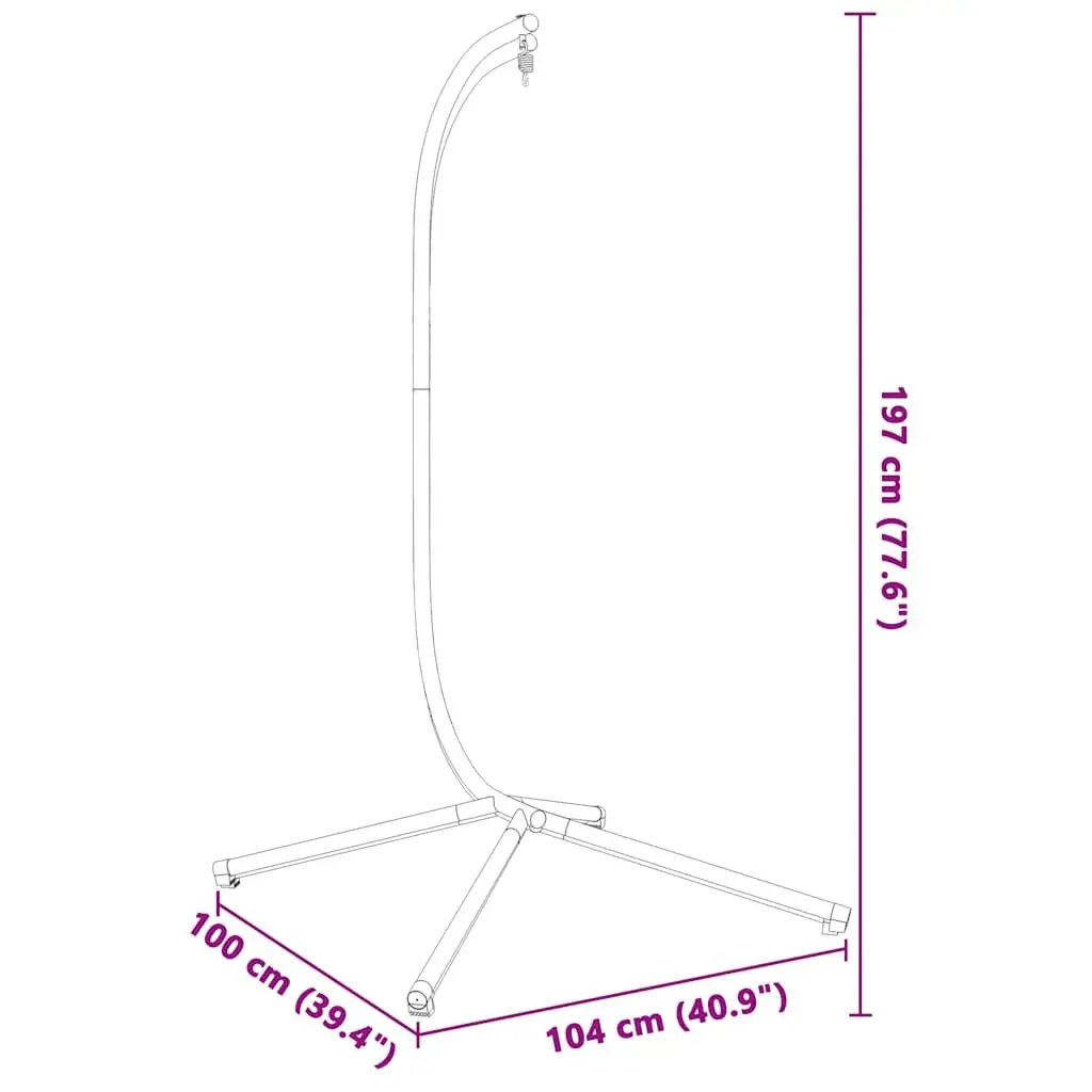 Hanging Egg Chair Stand