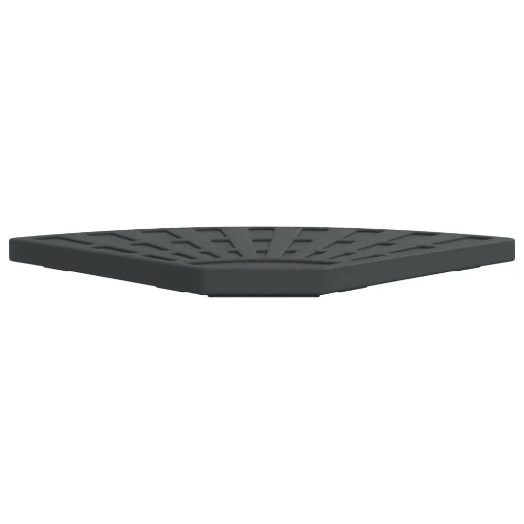 Cross Stand Umbrella Base Weight Black 14kg with Handle