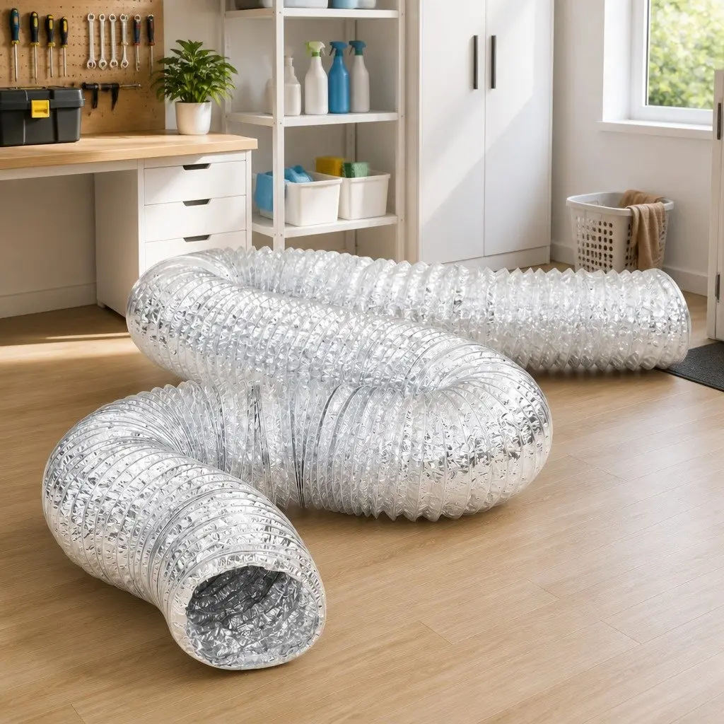 Ventilation Duct Flexible 6m Length 150mm Diameter