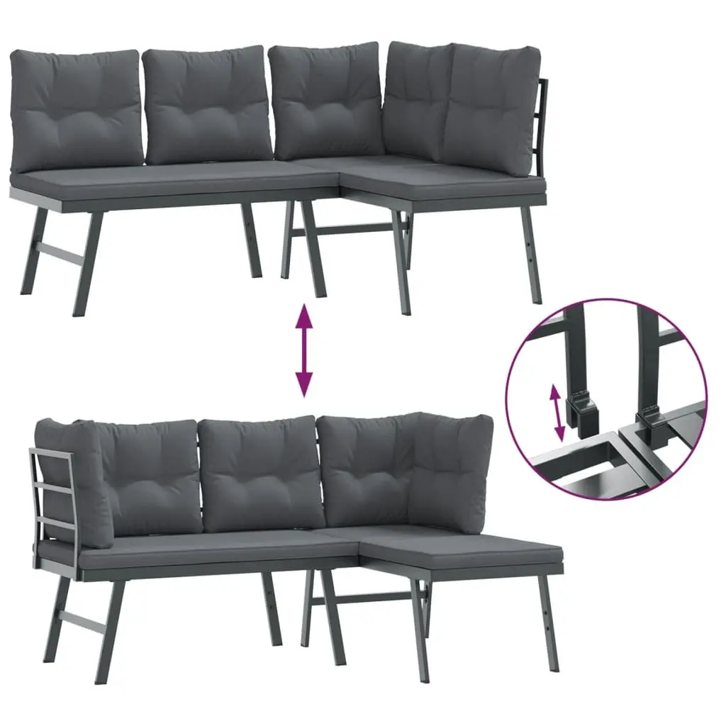 Outdoor Garden Bench Set