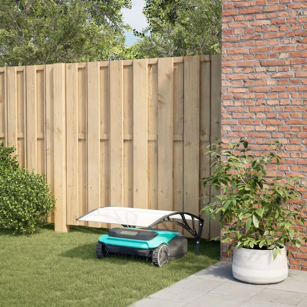 Robot Mower Garage Shelter Canopy Weather Protection 80 x 101 x 46 cm