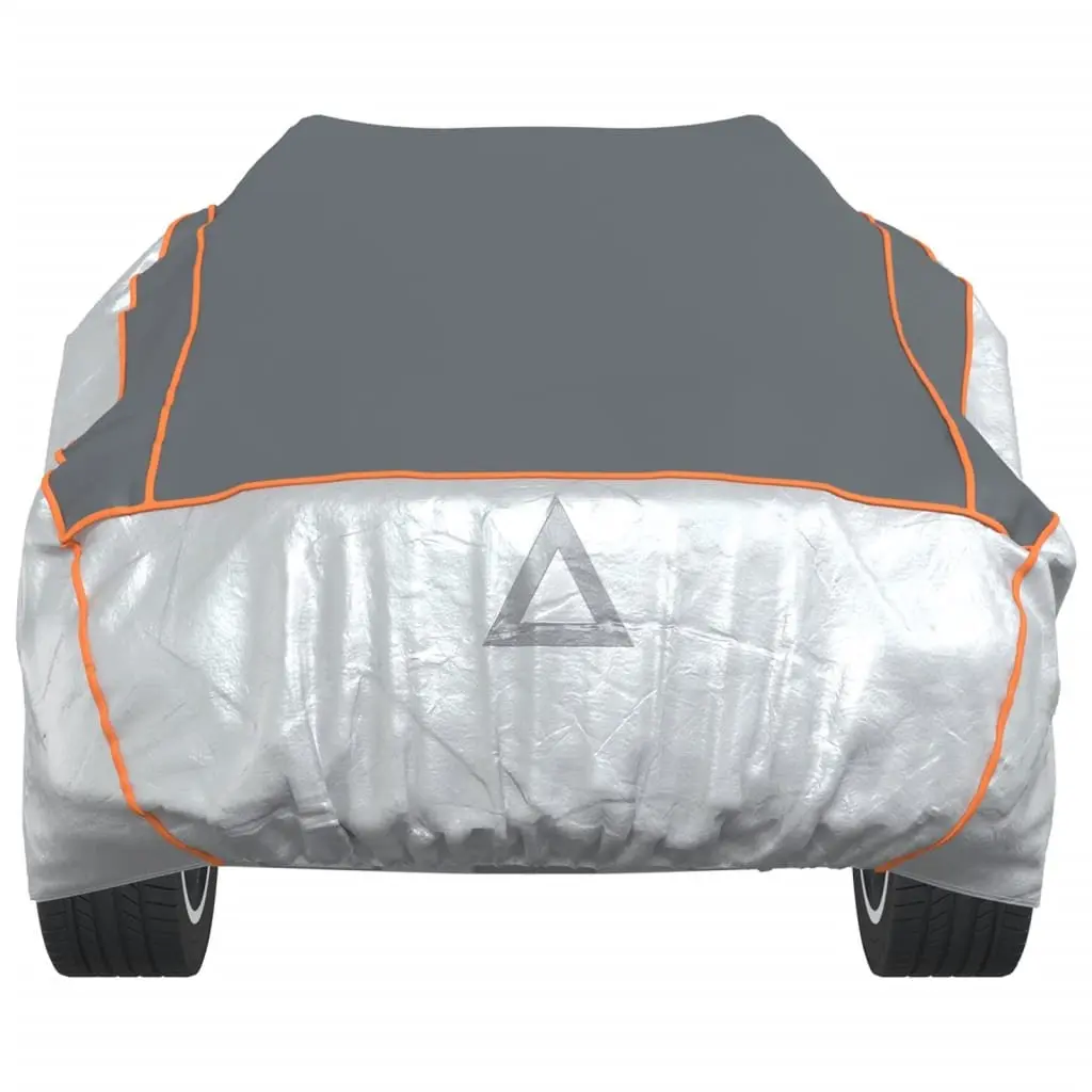 Car Cover SUV Hail Protection Full L Grey Silver UV Rain Snow Dust Storage Bag