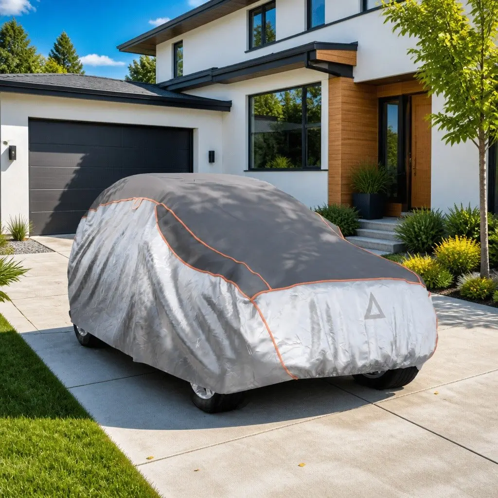 XL Silver Grey Car Cover for SUV Protection