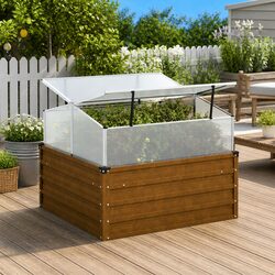 Your Perfect Outdoor Greenhouse Planter Awaits