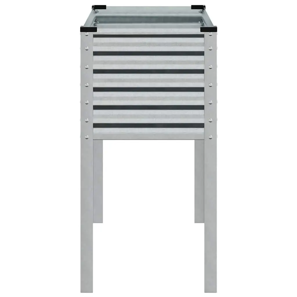Garden Planter Box Galvanised Steel 100x45x90cm Outdoor Raised Bed