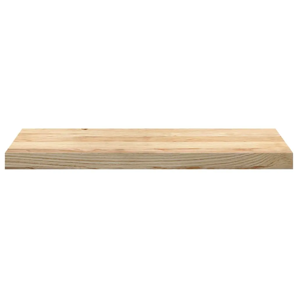 Window Sill Solid Oak Wood Untreated Natural 70x25x2 cm Display Ledge Pair
