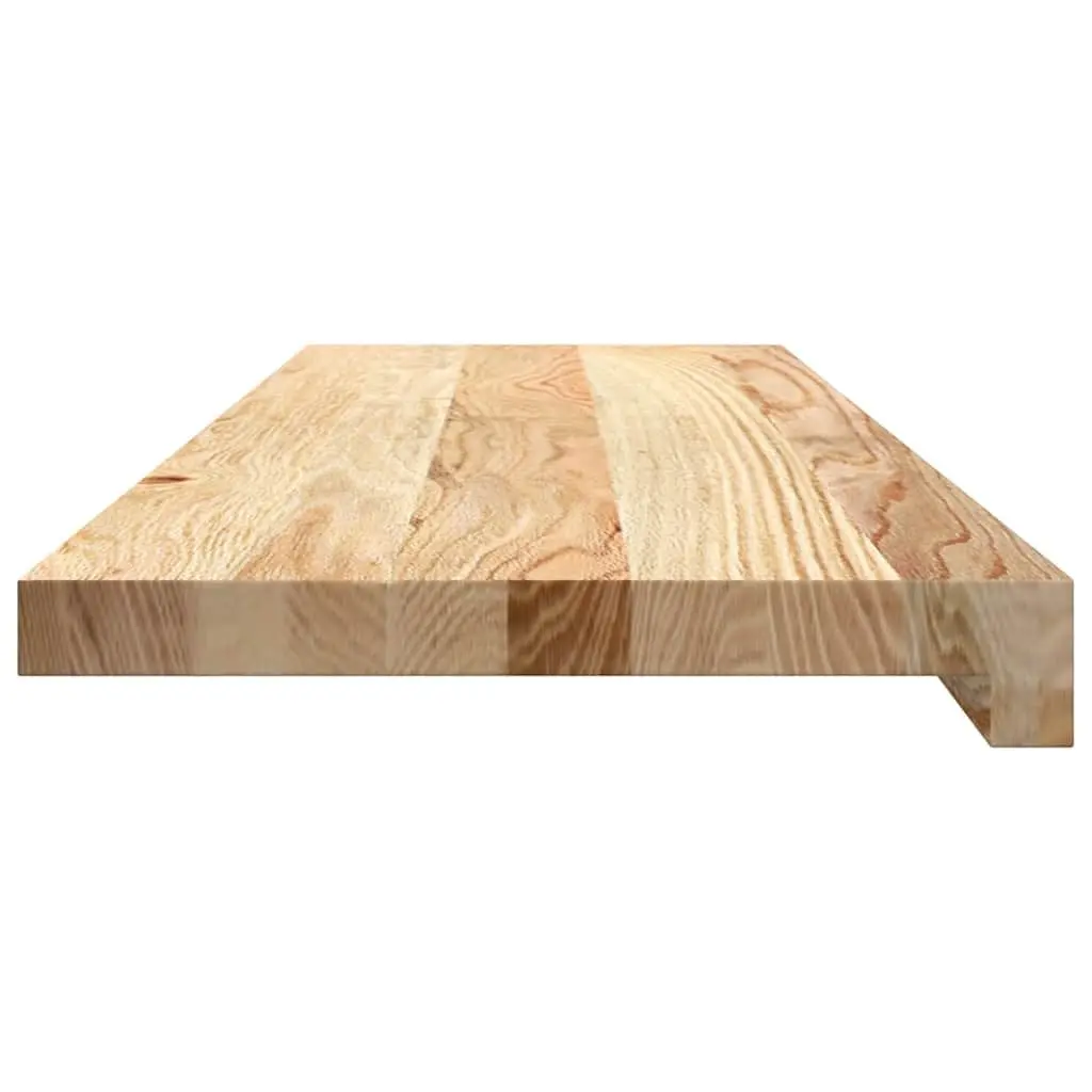 Window Sills Solid Oak Wood Untreated Natural 80x25x2 cm 2 pcs