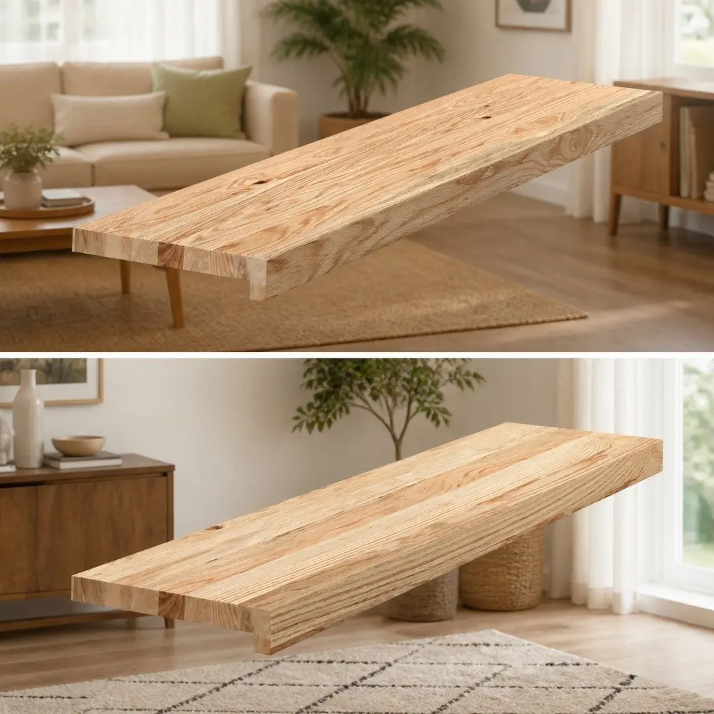 Window Sills Solid Oak Wood Untreated 90x25x2 cm Brown 2 pcs