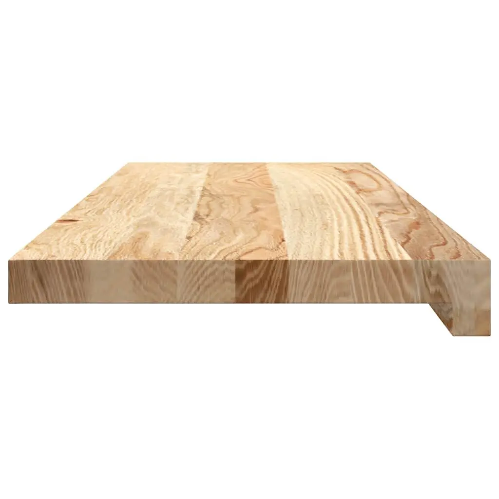 Window Sills Solid Wood Oak Untreated 70x30x2 cm Brown 2 pcs