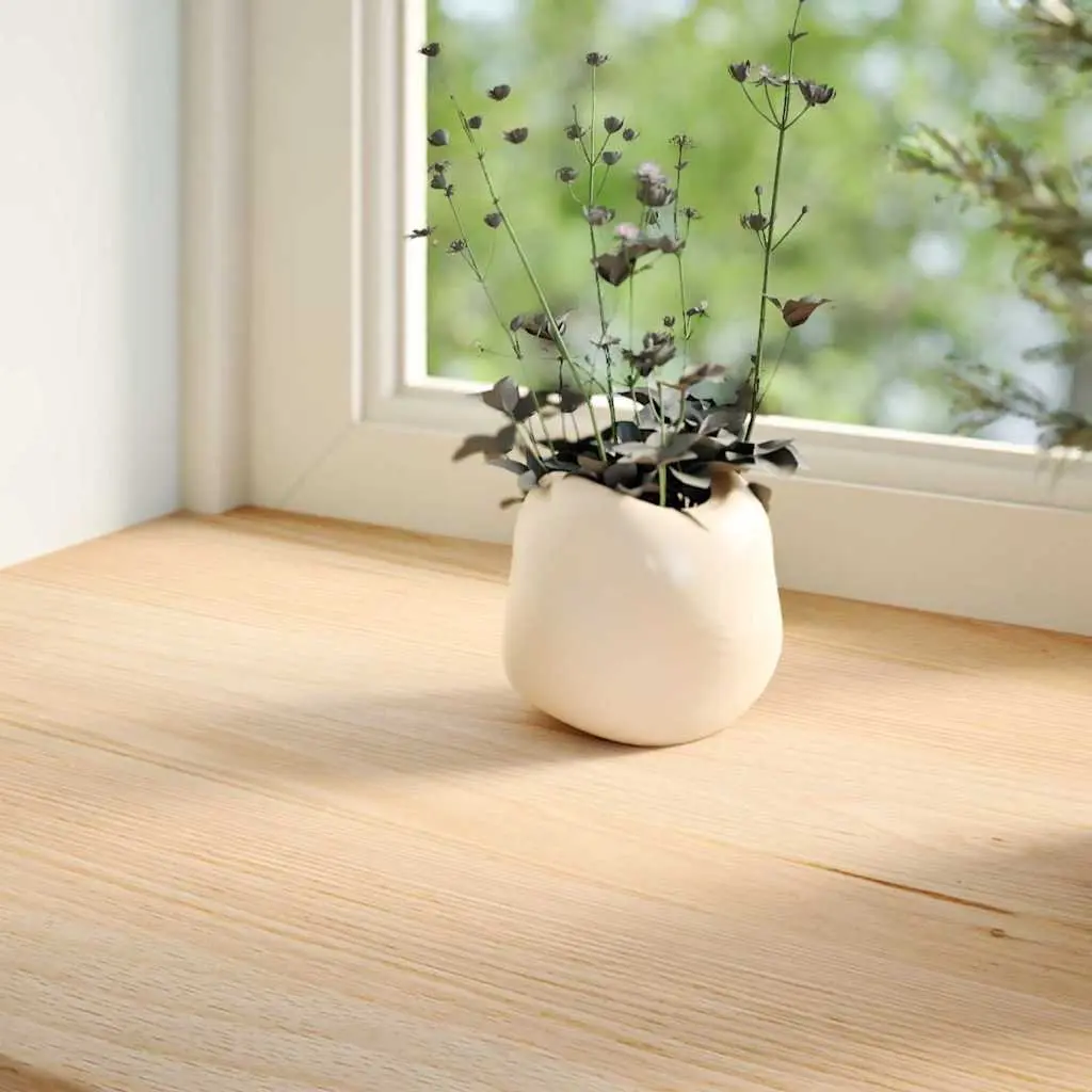 Window Sills Solid Wood Oak Untreated 70x30x2 cm Brown 2 pcs